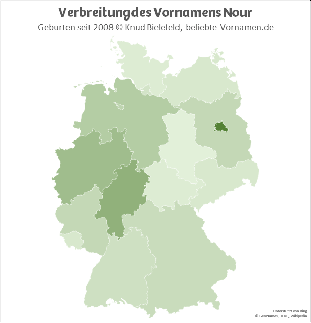 Vorname Nour * Herkunft und Bedeutung