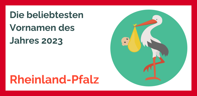 Vornamenhitliste 2023 Rheinland-Pfalz