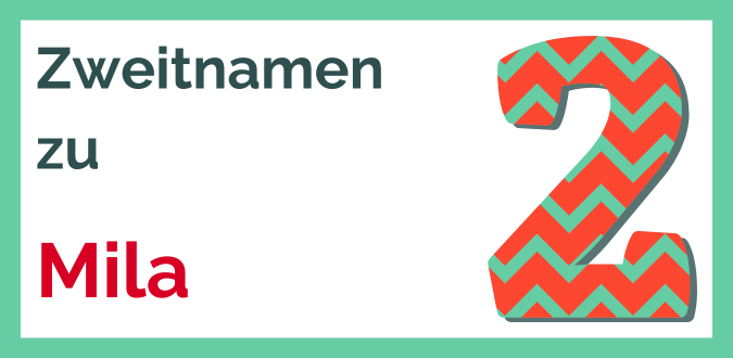 Zweitnamen zu Mila